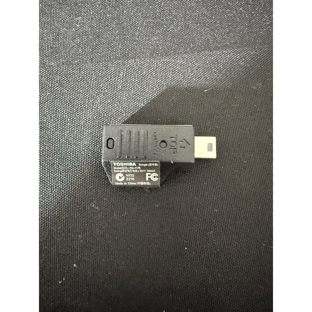 Toshiba‎ Wireless Dongle RG-1179 OS Black Excellent Receiver Adapter